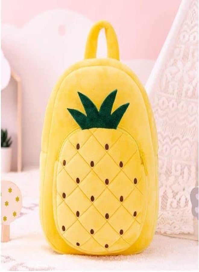 Delicado Toddler Preschool Kids Backpack for School/Nursery/Picnic/Travelling Bag for Baby Girl Boy Age 1-6 Years (14 * 12 inches) (Multicolour)â€¦ (Pineapple) - Image 3